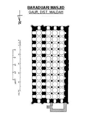 Baraduari-Masjid-Plan