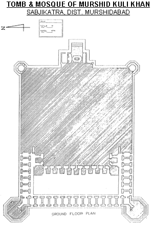 Tomb-MurshidQuli-Plan